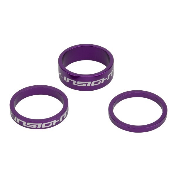 Insight Headset Spacers 1&quot; Purple