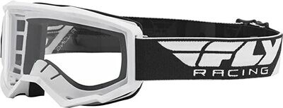 Fly Goggle Focus Youth White