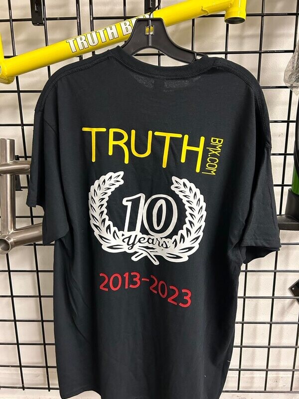 TRUTH BMX 10 YEAR ANNIVERSARY T-SHRTS