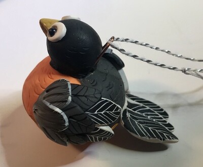 Sculpted Polymer Ornaments - Oriole