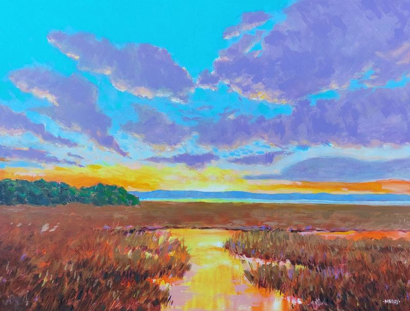 Painting Colorful & Sensual Sunsets Workshop with Eric McRay Painting Colorful & Sensual Sunsets Workshop with Eric McRay