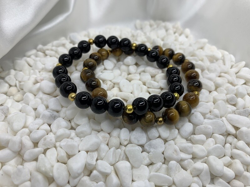 Round Gemstone Bracelets