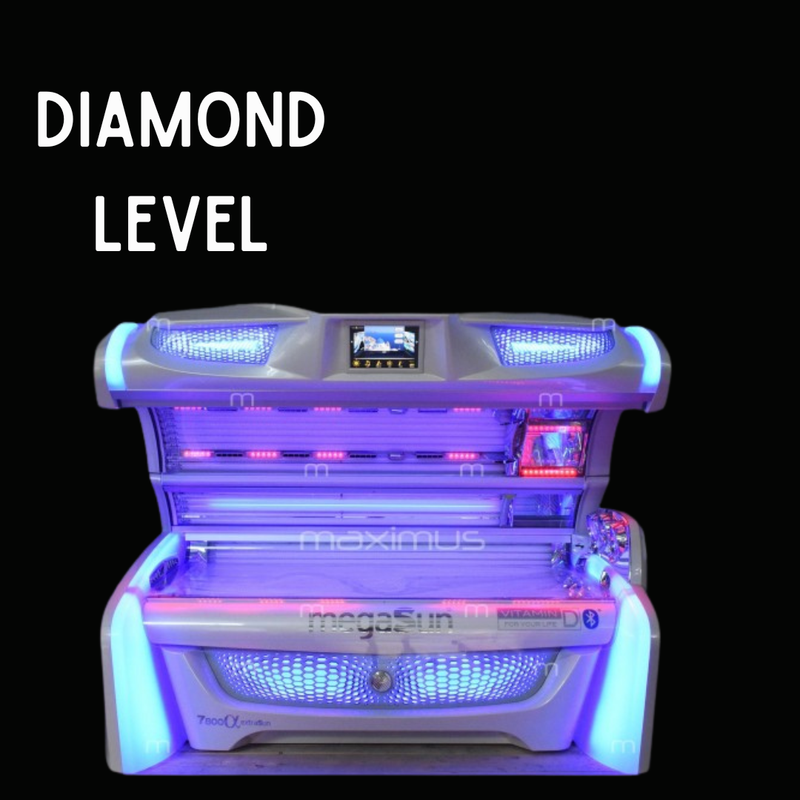 Diamond:  4 Visits,                    Bonus 1 Free Platinum Visit