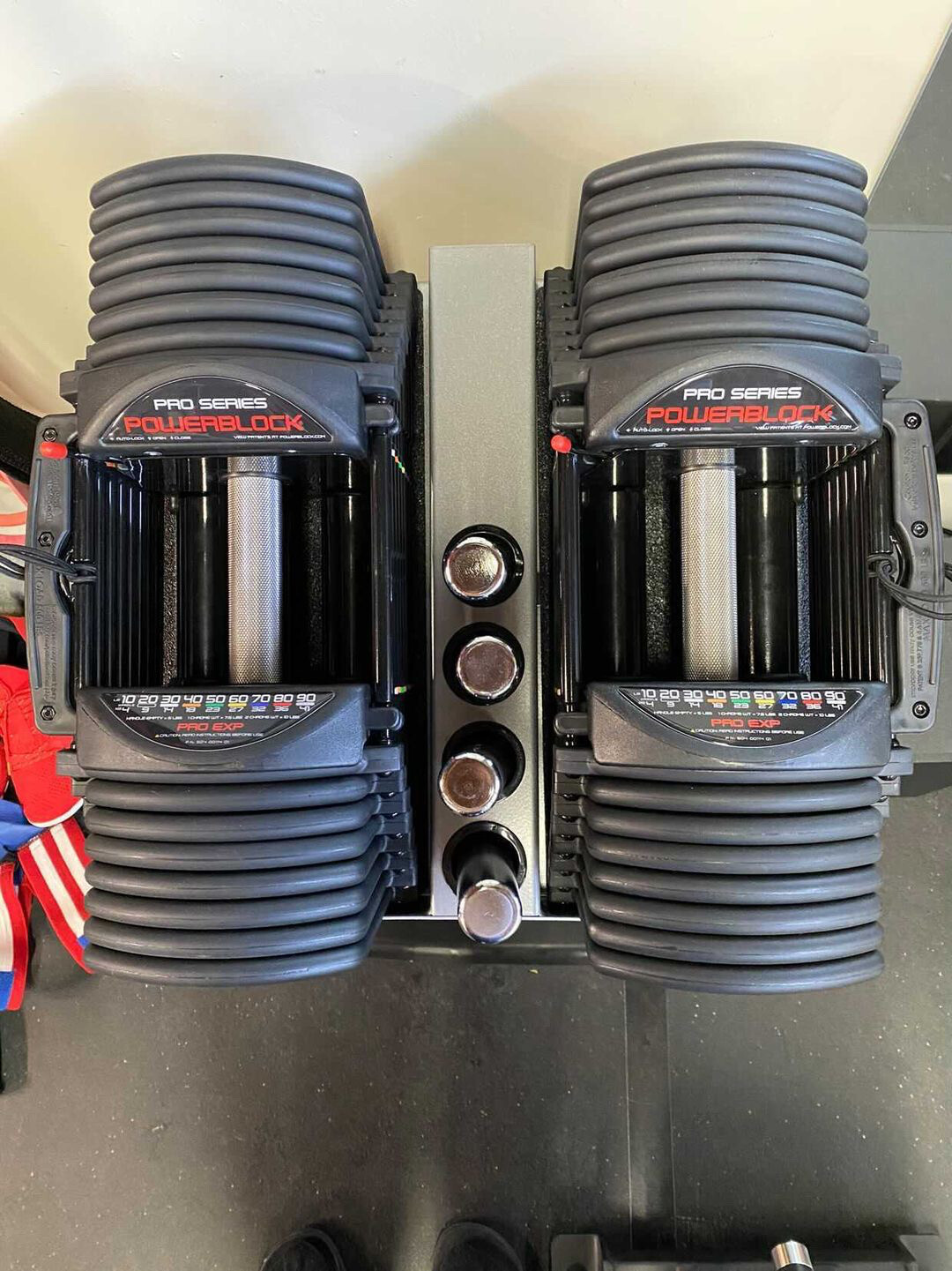 POWERBLOCK ② Powerblock® Stainless Knurled Handles
