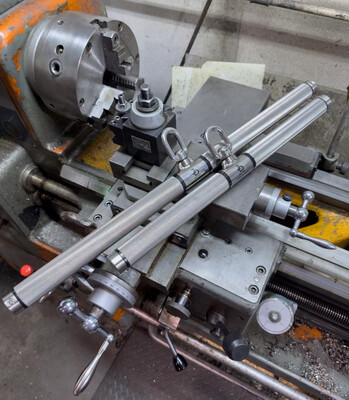 Sleek Stainless Straight Bar