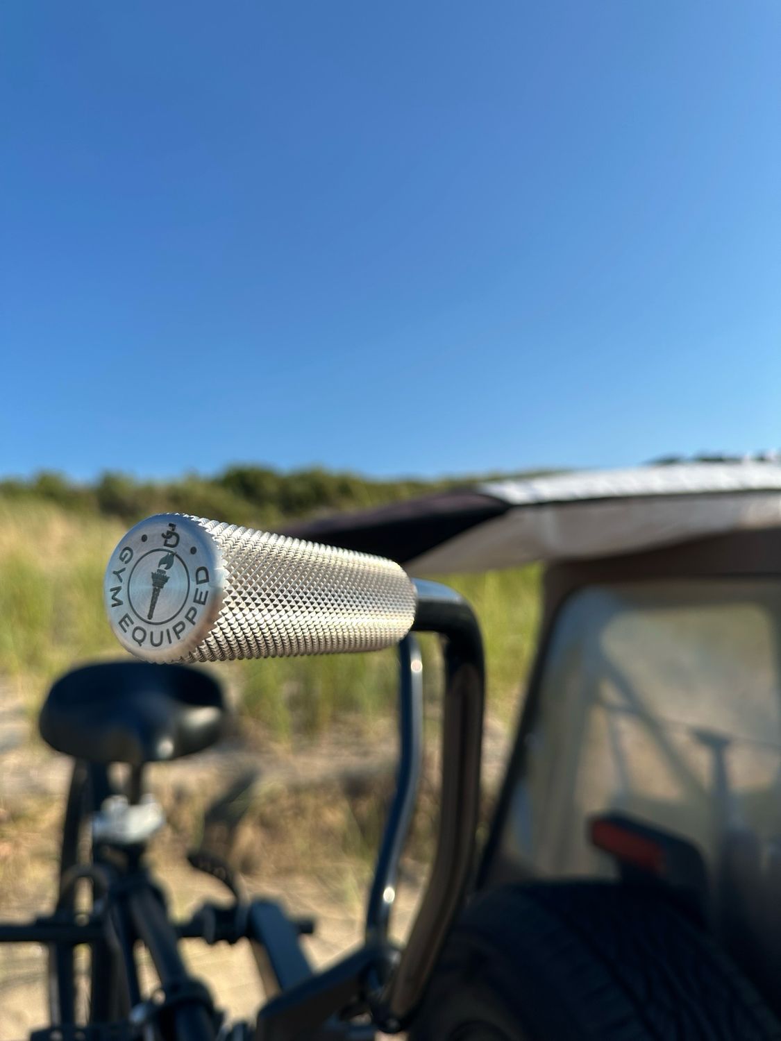 Knurled Bicycle Grips
