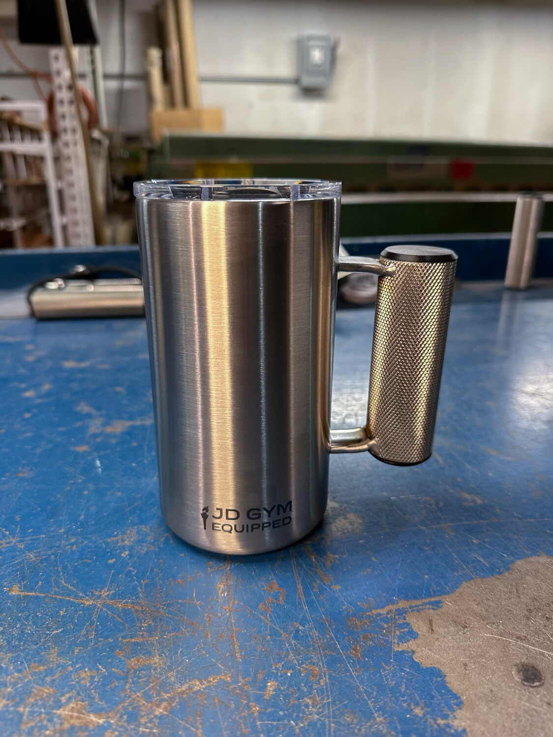 Knurled Handle Yeti Mug
