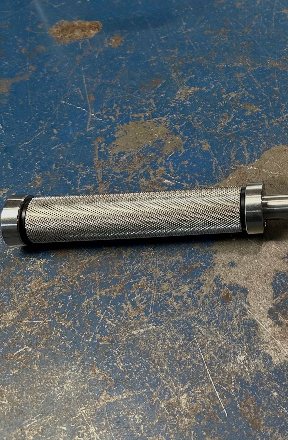 Custom Rotating Stainless Grips