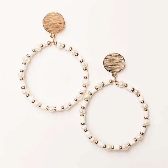 Pearl and Beads Earring