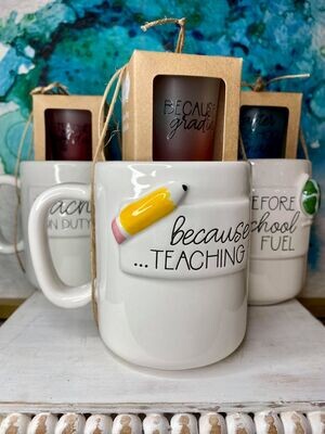 Teachers Mug/Shot Glass Set