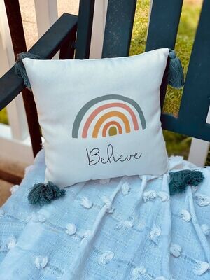 Mini Believe Pillow