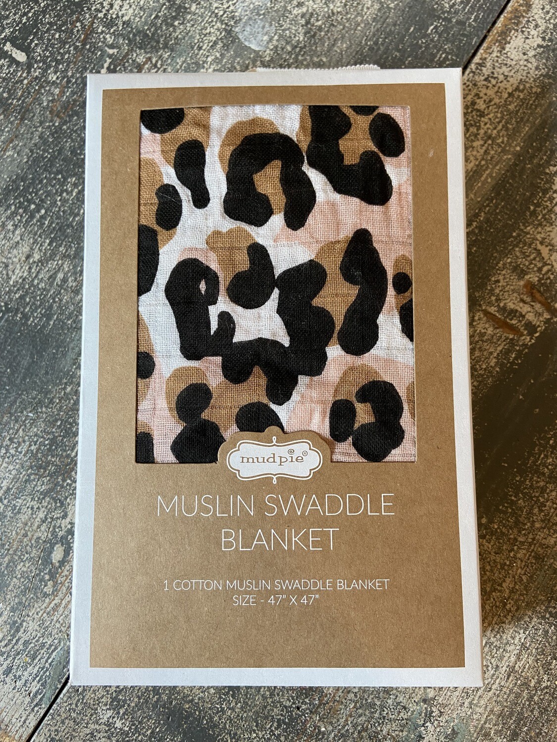Leopard Swaddle Blanket