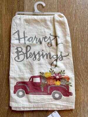 harvest blessings - hand towel