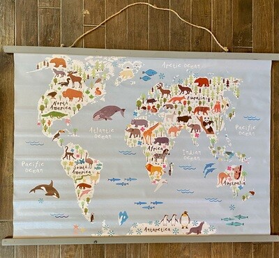 Animal World Map