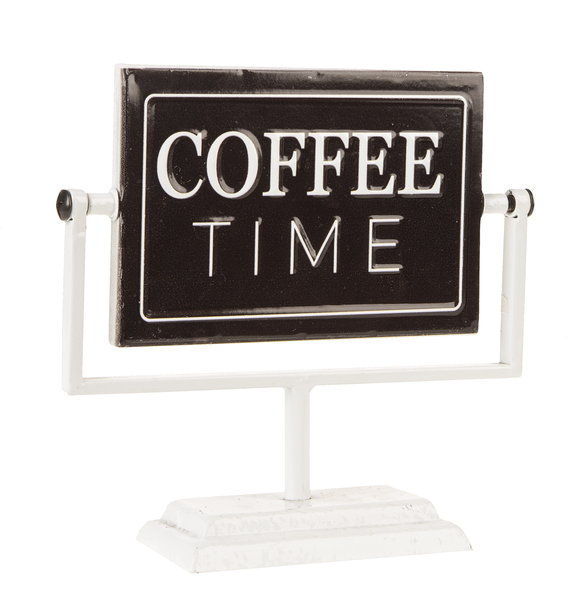 Coffee Time//Wine Time Spinning Sign