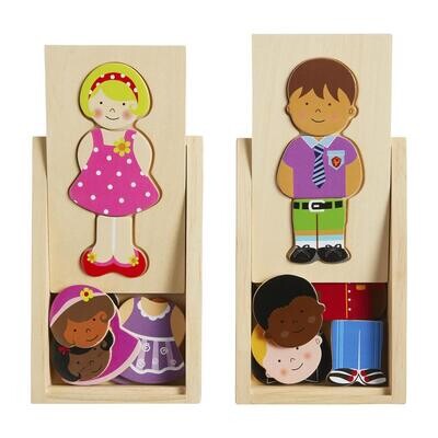 Dress Up Wooden Puzzles