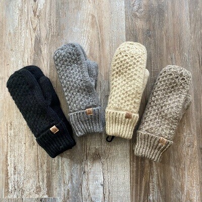 Sherpa Lined Mittens