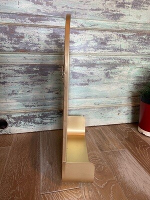 Gold Mirror Shelf