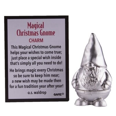  Gnome Wish Box Charm - Xmas