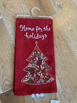 Home For The Holidays Towel