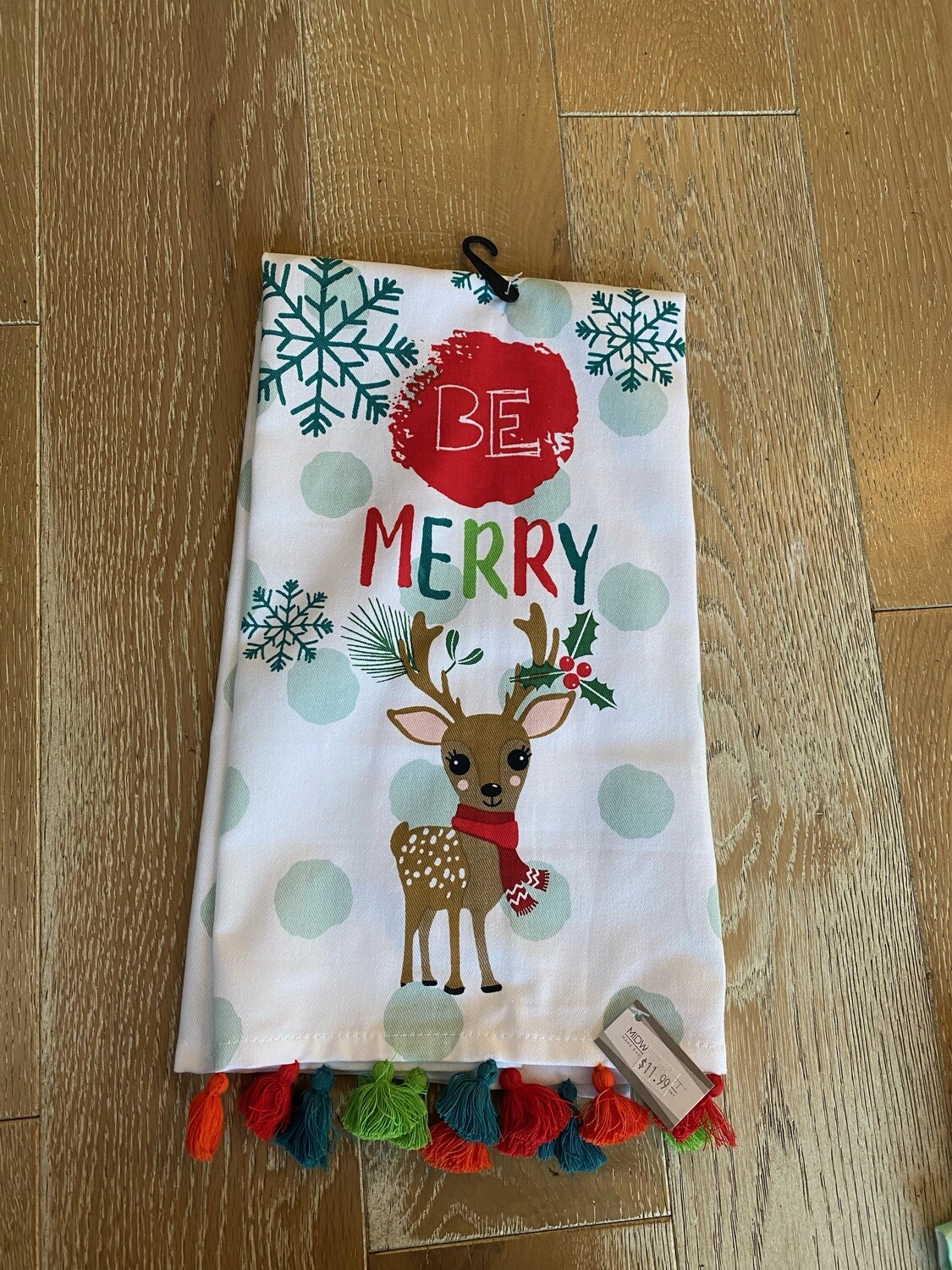 Holiday Towels, Design: Deer//Merry
