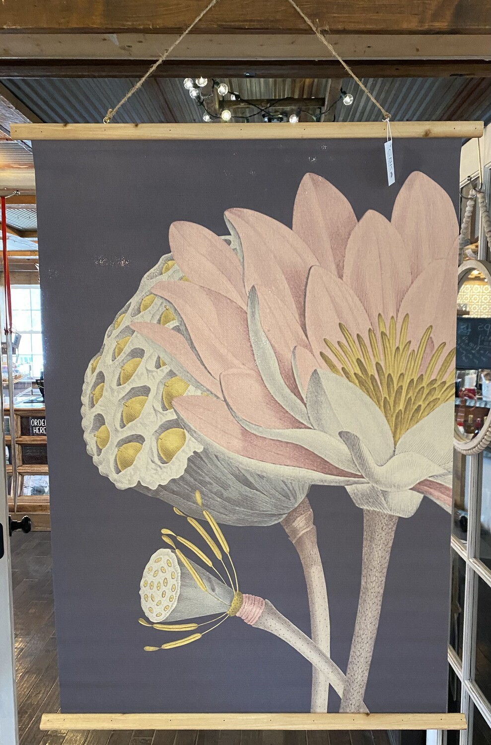 Lotus Hanging Canvas