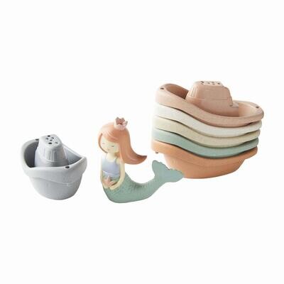 Mermaid Stacking Boat Toy