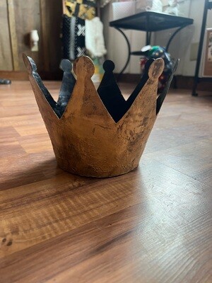  crown candle holder