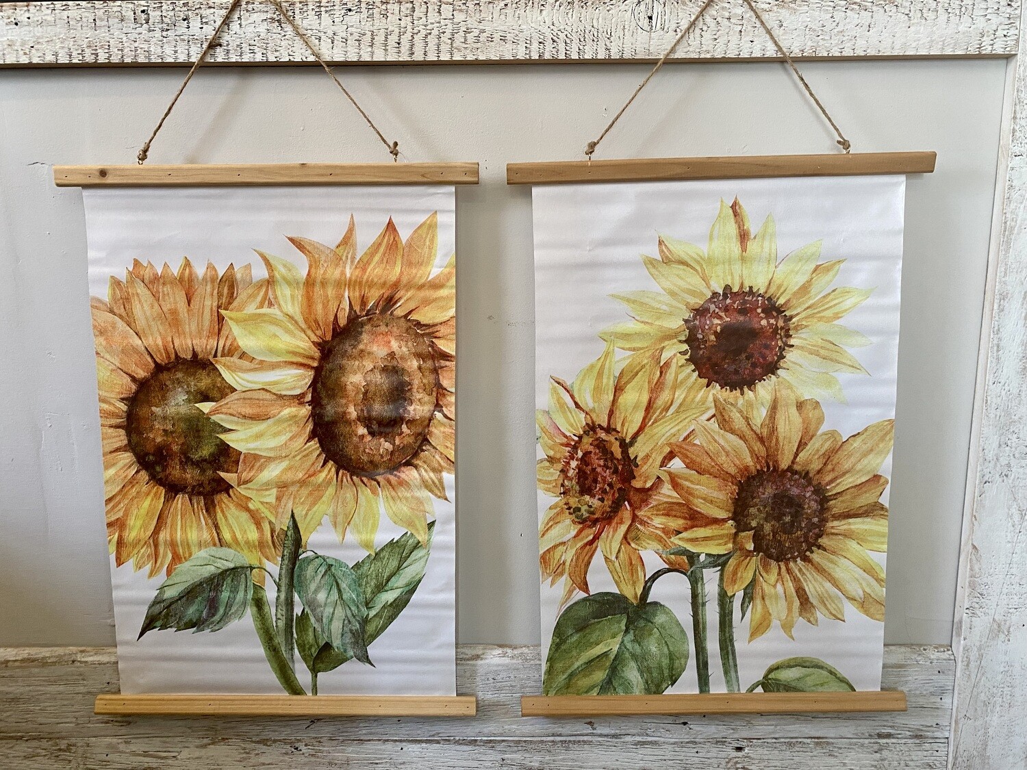 Sunflower Scroll