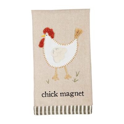 Chick Magnet Dishtowel