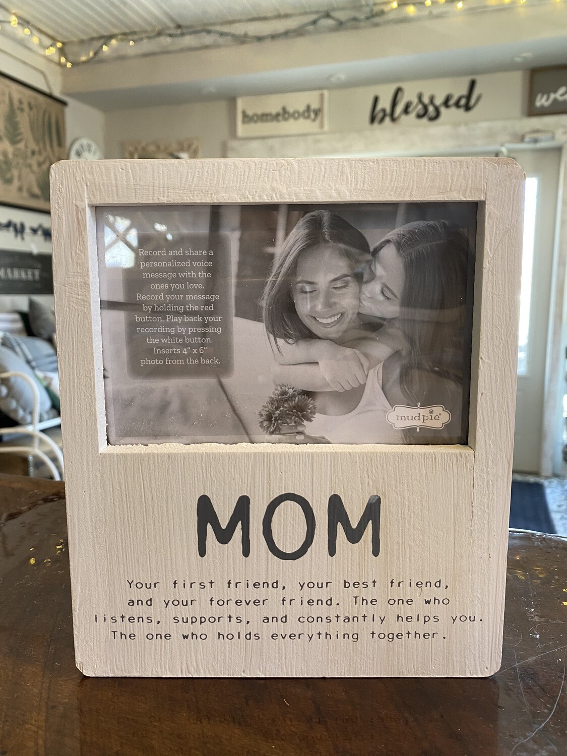 Mom Recording Picture Frame