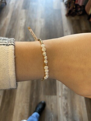 Simple Pearl Single Bracelet 
