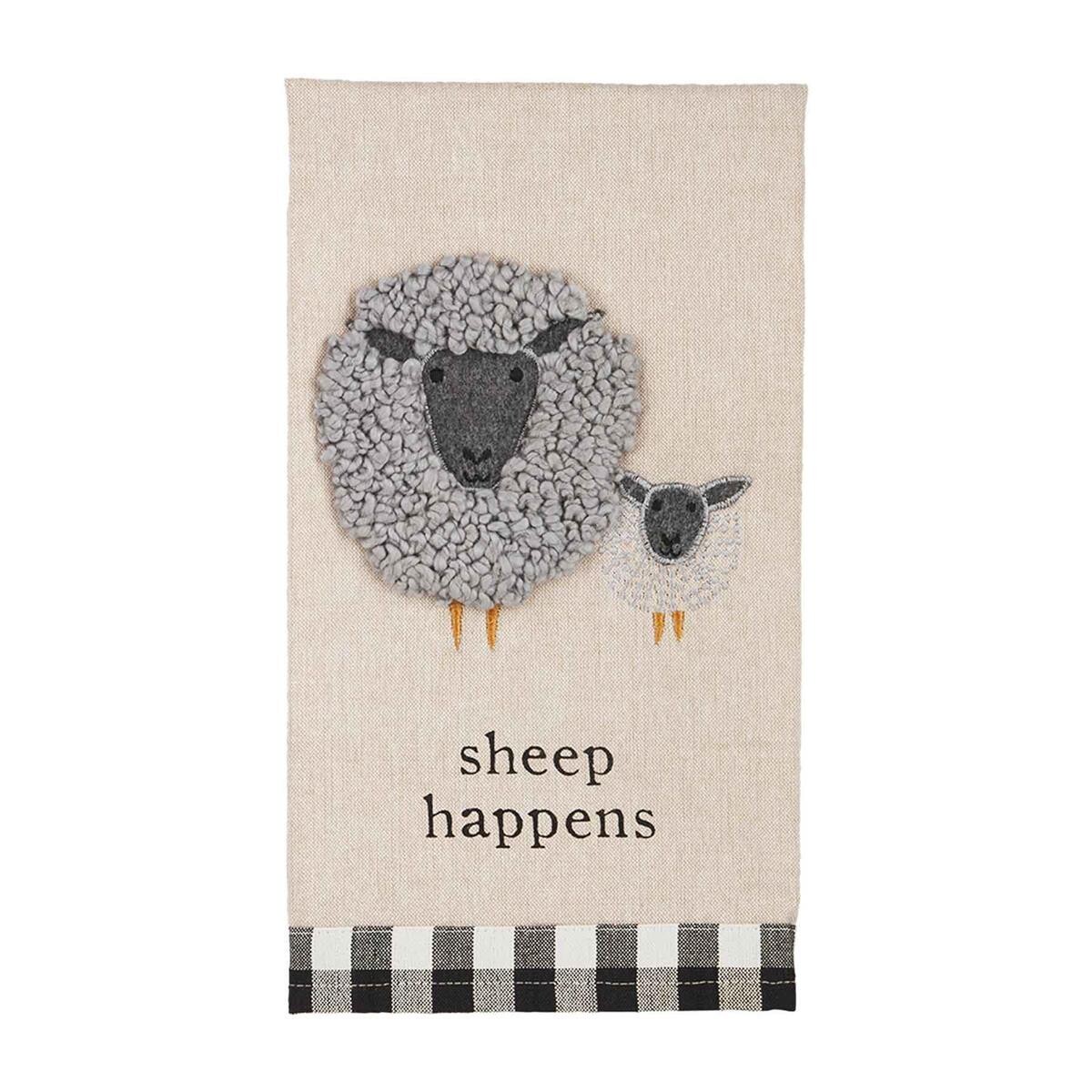 Sheep Happens Towel