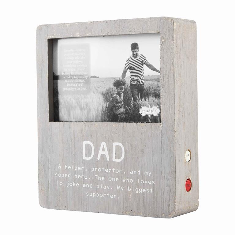 Dad Recording Picture Frame