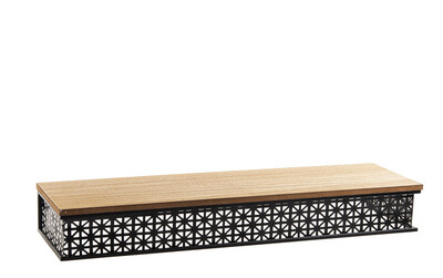 Wall Shelves With Cutouts