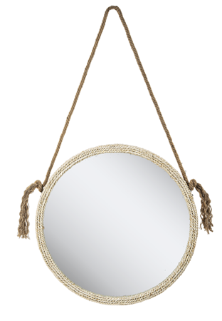 Rope Hanging Wall Mirror