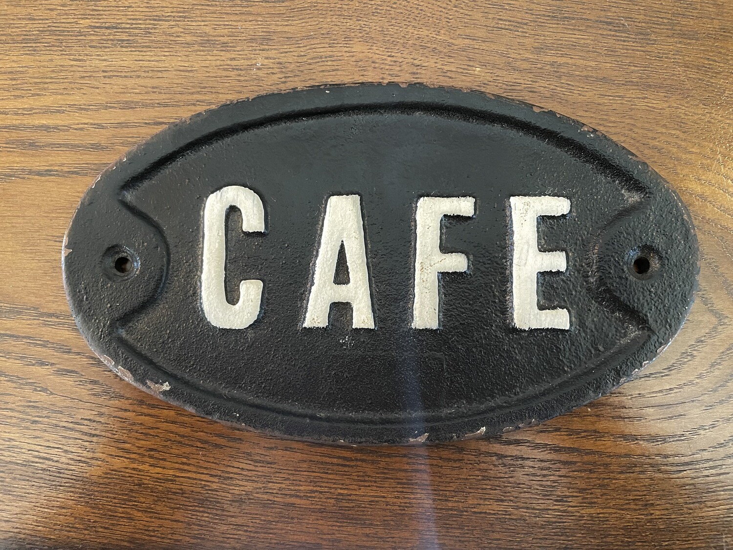 Cafe Cast Iron Wall Plate