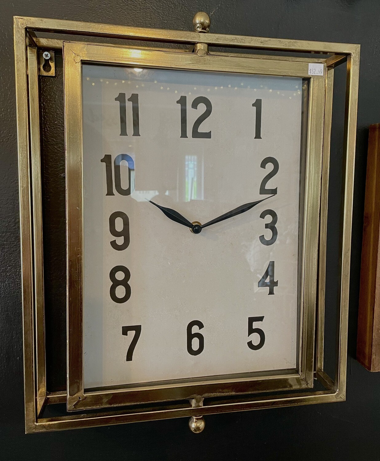 $52.99 rectangle clock