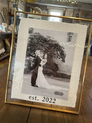 Est. 2022 Wedding Frame