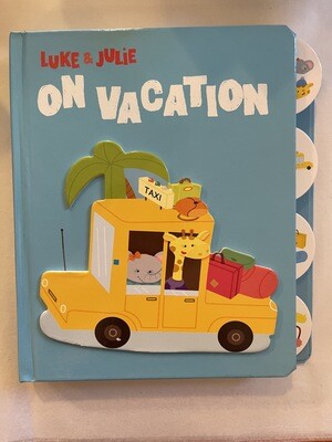 Luke and Juice On Vacation Children's Book