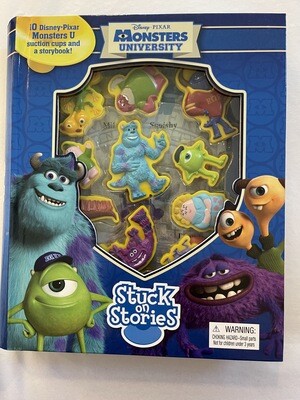 Monsters University Stuck On Stories  Book