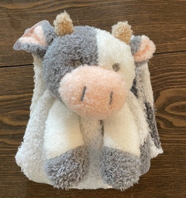 Cow Chenille Lovely Blanket