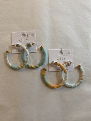 Fabric Wrapped Hoops