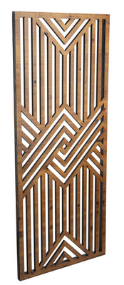 Cutout Mountain Painted Wall Panel