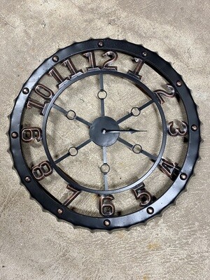 Black Rustic Clock