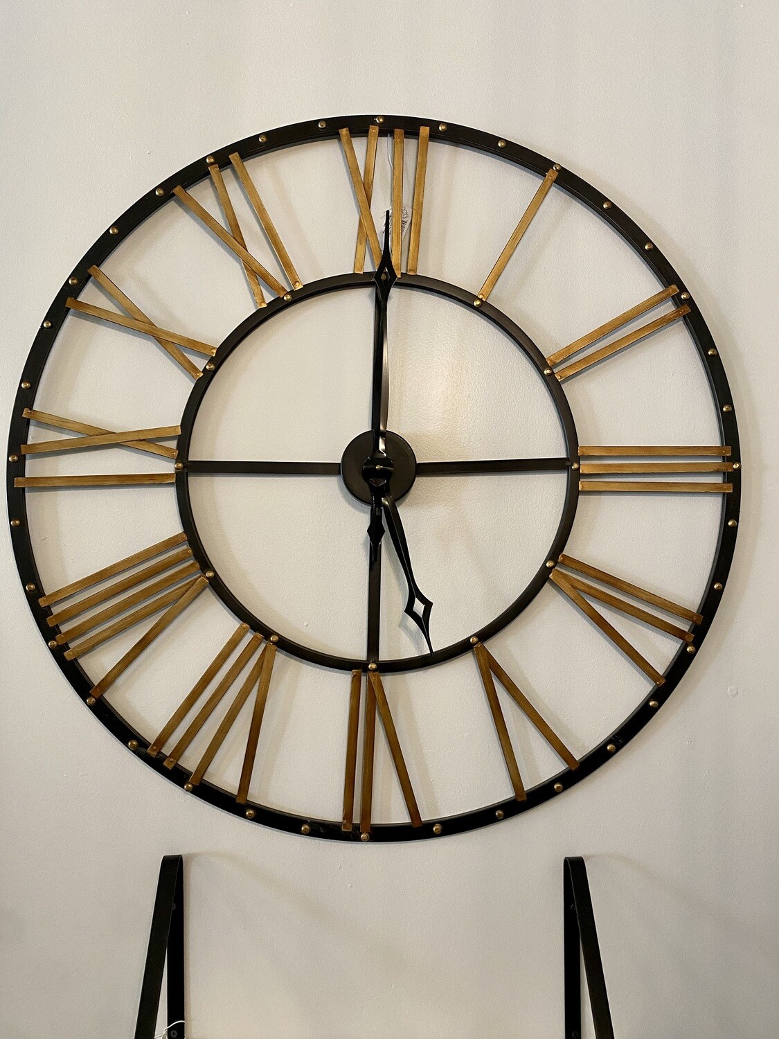 Black and Gold Clock 