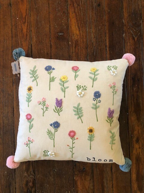 Bloom Floral Pillow
