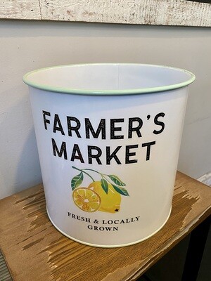 Farmer's Market Bucket