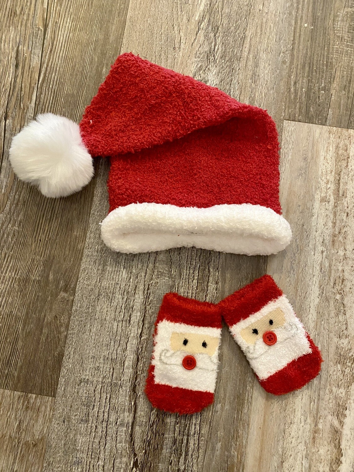 Santa Sock & Hat Set