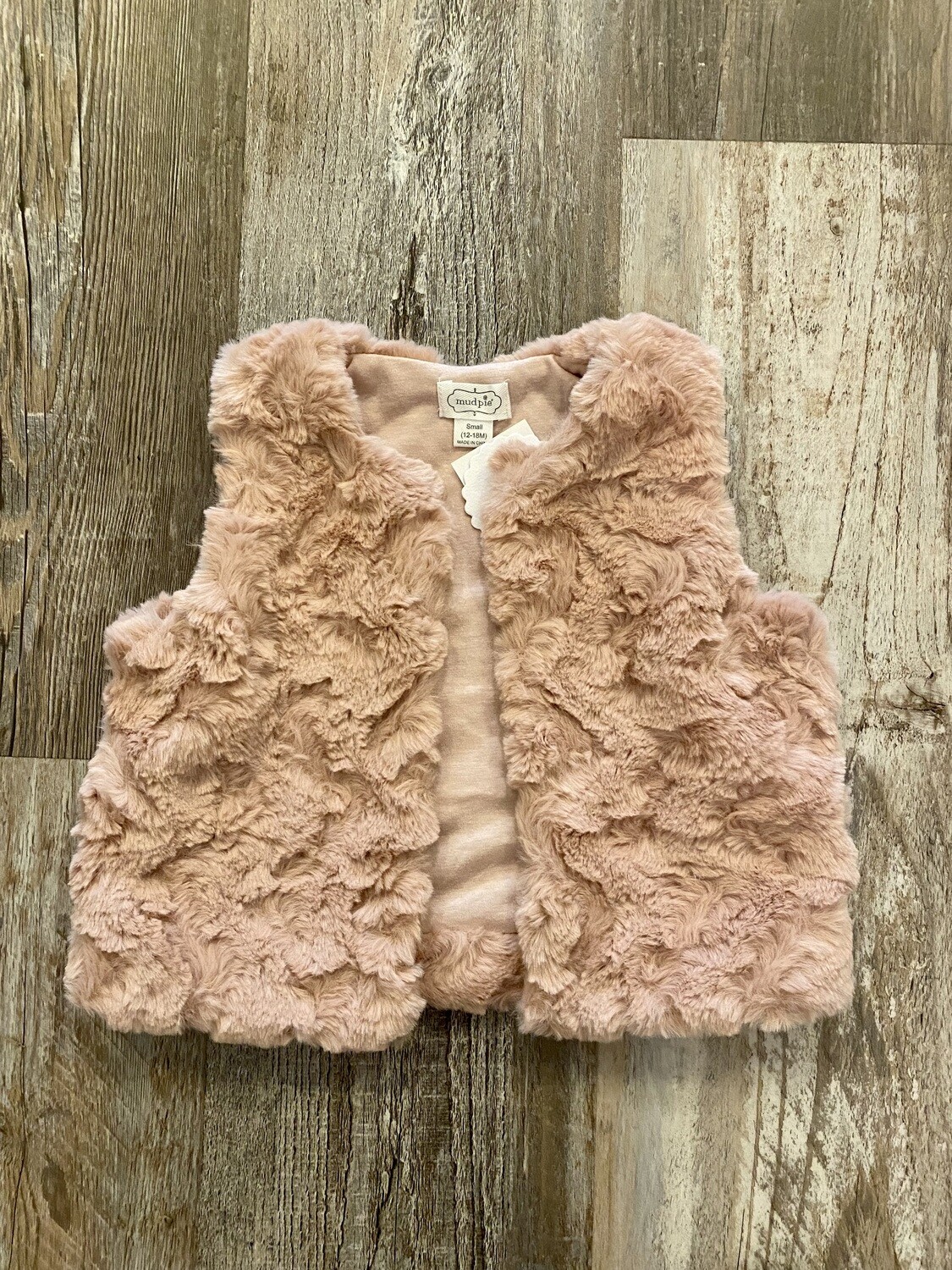 Pink Fur Vest